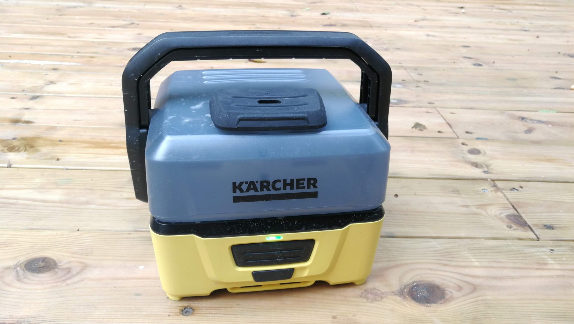 מבחן למכונת שטיפה בלחץ ניידת karcher OC3